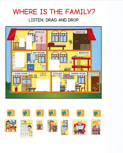 Where is the family? Worksheet by MLUZ1505